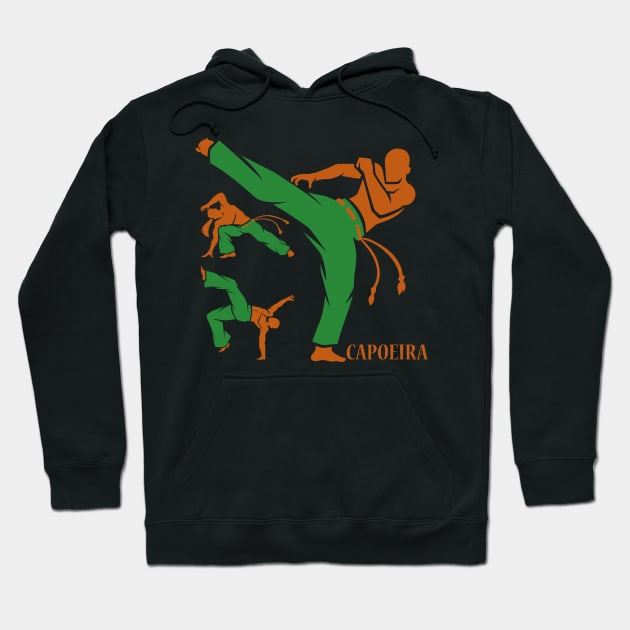 Capoeira Hoodie by The Graphic Idea